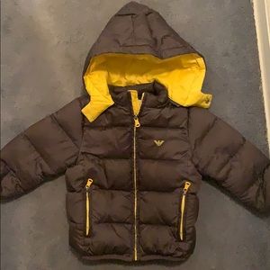 Armani baby lavish 24 m coat